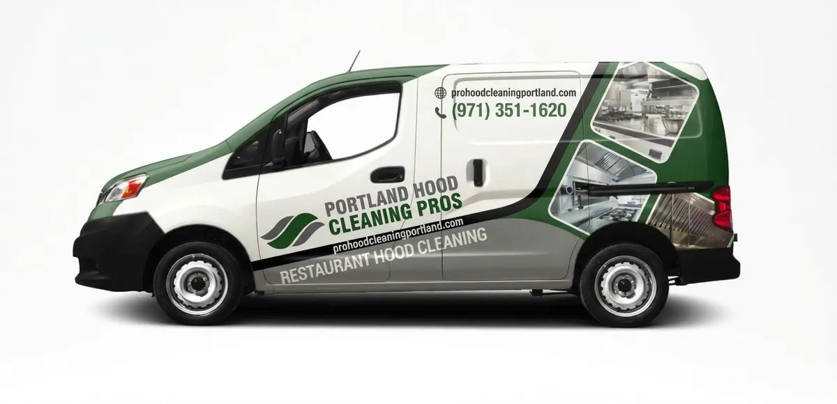 Portland Hood Cleaning Pros work van
